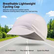 1pc Breathable Quick-Dry Sports Cap For Outdoor Activities With UV Protect And Wide Brim Design For Hiking Cycling Fishing - Multicolor - View 8