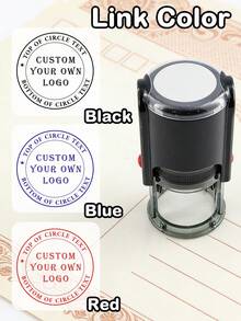 Con dấu khắc chữ tùy chỉnh, thiết kế tròn tối giản phong cách vintage, phù hợp cho sách, nhật ký, phong bì, văn phòng, con dấu ký tên cá nhân hóa, phù hợp cho bộ sưu tập thư viện, thương hiệu thương mại, quà tặng biểu tượng tùy chỉnh, phù hợp cho sinh nhật, ngày lễ, kỷ niệm, con dấu tròn tùy chỉnh - Phong cách C - Xem 4