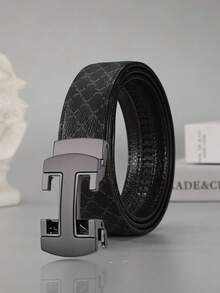 Thắt lưng da nam đa năng với khóa tự động - Nhiều màu - Xem 5