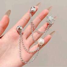 1/2/4pcs Adjustable Magnetic Pant Leg Clips, No Drilling Required Pants Leg Decorative Clips - Multicolor - View 9