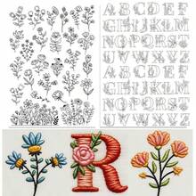 Washable Soluble Embroidery Stabilizer, Cute Animal & Floral Pattern DIY Hand Embroidery For Beginners, Pre-Printed Water-Soluble Embroidery Pattern Stabilizer - A247 - View 9