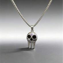 男士简约精致锁骨链，小众设计百搭项链 - 銀色 - 查看 3