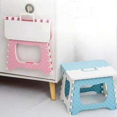 1 chiếc ghế gấp dày dặn, ghế gấp di động ngoài trời, ghế câu cá, màu ngẫu nhiên (hình dạng tay cầm gấp ngẫu nhiên, có thể có sự khác biệt nhỏ về màu sắc do ánh sáng, vui lòng tham khảo hình ảnh sản phẩm thực tế)