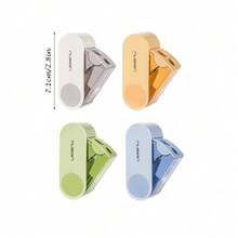 1pc Dual-Hole Pencil Sharpener, With Coarse And Fine Sharpening Functions Suitable For School And Office, Rotary Design Fits Standard And Jumbo Pencils, 4 Colors Student Stationery Supplies - Multicolor - View 8