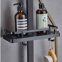 Shower System With 8-Inch Rain Shower Head And Handheld Shower, Black And Gold Exposed Shower System, 4-Function Bathtub Shower Faucet Set, Rain Shower Head With Handheld Sprayer, Complete Shower System Kit With Brass Valve (Some Parts Random, Some Packaging Random) - Black Gold - View 5