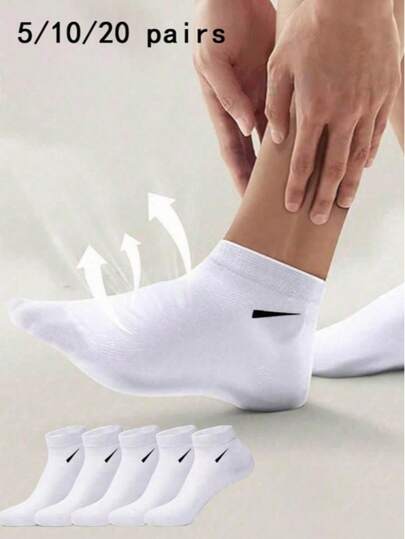 Calcetines cortos versátiles y casuales para mujer, aptos para uso diario