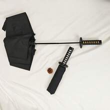 1 chiếc ô Samurai, ô tự động cỡ lớn kiểu dáng thanh kiếm dành cho nam giới - ô katana - Xem 6