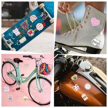 60 miếng dán chủ đề thẩm mỹ, dùng để trang trí sổ lưu niệm, nhật ký, máy tính xách tay, cản xe, ván trượt, bình nước, máy tính, điện thoại, thiệp chúc mừng, album ảnh, đồ nội thất. - Xem 9