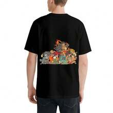 Men T-Shirts - Black - View 6