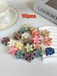30 chiếc kẹp tóc hình hoa sứ nhiều màu sắc dành cho nữ, kiểu dáng mini thanh lịch, kẹp tóc đuôi ngựa, kẹp tóc búi, kẹp tóc công chúa dễ thương, phụ kiện đội đầu (màu ngẫu nhiên), phụ kiện tóc mùa hè, phụ kiện đi biển. - Nhiều màu - Xem 7