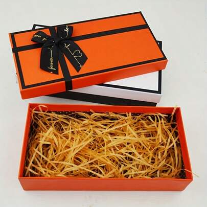 Hộp quà tặng Ngày Valentine (1 hộp), ví nam, hộp đựng cà vạt, quà tặng sáng tạo cho Ngày của Mẹ, khăn lụa, nước hoa, son môi.