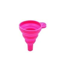 1pc Foldable Silicone Funnel, Universal Automotive Engine Oil Changing Funnel, Retractable Flexible Liquid Pouring Funnel - one-size - View 14