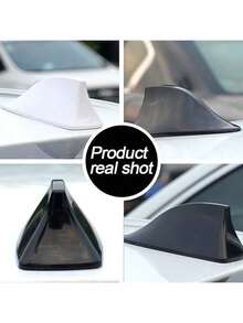 1 chiếc ăng-ten vây cá mập kiểu xe đua, trang trí nóc xe kèm vòng đệm cao su, bề mặt sợi carbon đen, phù hợp với các dòng xe hiện đại và cổ điển, nhiều màu sắc để lựa chọn. - vây cá mập - Xem 9