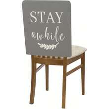 1pc/4pcs Floral Butterfly Chair Back Cover Protector, Spring New Polyester Washable Chair Slipcover For Home, Dining Room, Living Room, Kitchen Decor - Multicolor - View 12