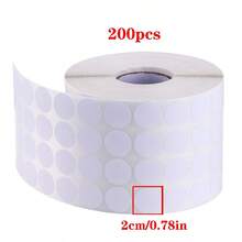 Adhesive Labels, Square And Round Blank Handwritten Self-Adhesive Notes, Product Price Tags, Food Date Labels, Storage Box Labels, Differentiated Classification Label Stickers For Daily Office Use - View 10