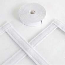 1片自粘式窗纱，可拆卸拉链式纱窗，防虫蚊帐，有效阻挡昆虫 - 白色 - 查看 4