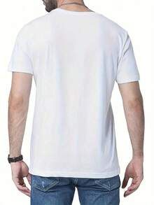 180GSM Pure Cotton Printed T Shirt Featuring I Love Nerd Domo Funny Unisex S 5xl Design Breathable And Soft Fabric Adopting Knitting Technology Durable And Easy To Clean Comfortable To Wear Perfect For Anime Fans Offers A Funny Personality - 白色 - 查看 10