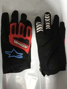 Alpinestars 摩托车手套 8 种颜色可选 触屏山地自行车 MX ATV MTB BMX 手套 全指越野摩托车赛车防护手套 男女通用 自行车骑行户外运动手套 - 彩色 - 查看 17