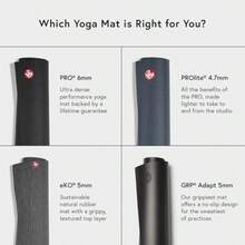 Manduka PRO Esterilla de Yoga Negra - Salvia negra - Ver 3