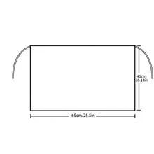 Bộ 2 tạp dề có 2 túi, tạp dề nửa eo dành cho nhân viên phục vụ quán cà phê/nhà hàng. - Nhiều màu - Xem 7