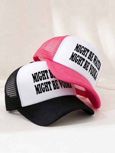 Mũ lưỡi trai in họa tiết trang trí, kiểu dáng unisex, thoáng khí, thích hợp cho sử dụng hàng ngày, du lịch ngoài trời và leo núi.