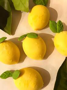 1pc Lemon Silicone Mold, 15-Cavity 3D Lemon Mold - Non-Stick Baking Tray, For Chocolate, Jelly, Fondant, Cake Mold, Ice Cream Cake Mold - View 6