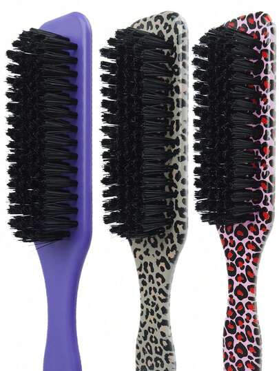 1pc Unisex Hair Comb/Beard Brush, Fragrance-Free Professional Hair Styling Comb, Gradient Comb And Haircut Cleaning Brush, Smooth Grooming Tool, Thick/Thin Hair Brush, Suitable For National Day, Bathroom Use, Scalp Massage, Back To School Season, Travel & Holiday, Daily Life, Also A Great Gift For Family And Friends