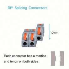 28-12 AWG Circuit Wire Connectors With Terminal Block, Compact Wire Connectors - A - View 7