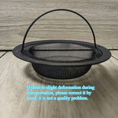316 Stainless Steel Drainage Hole Strainer, Effective Food Debris Interceptor To Prevent Clogging, Easily Placed In Sink Drain Outlet, Dishwasher Universal Kitchen Sink Protector