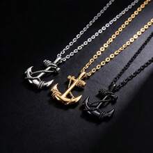 JOJELOO Fashionable Titanium Steel Cross Pendant Necklace, European And American Accessories For Men - Necklace - View 3