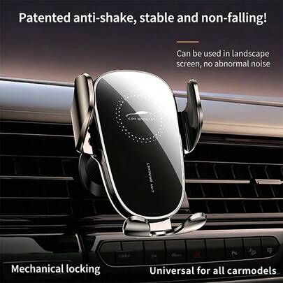 Car Air Outlet Phone Holder, 360° Rotatable Car Phone Navigation Bracket, Universal Car Interior Accessories For Most Smartphones Car Cellphone Mount