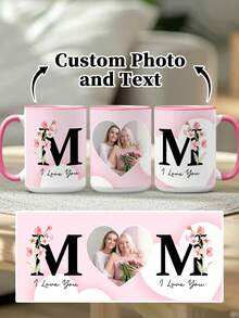 1pc 11oz/15oz Custom Mother's Day Mug, Personalized With Photos And Text, A Unique Gift For Mom - Style 2 - View 18