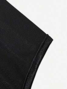 Sexy Solid Color Front Grommet Eyelet Lace Up Back Corset Top Shapewear Backless Adjustable Straps Crop Tank Top Suitable For Party Going Out Date Halloween's Festival Outfit Music Festival Tank Top For Women - 黑色 - 查看 9