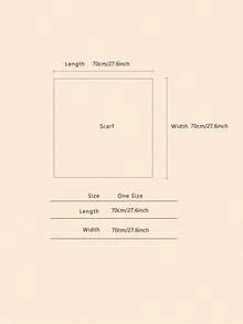 1pc Printed Silk-Like Scarf To Use As Headband, Necktie, Or Daily Accessory Bandana,Hair Band,Head Band Ideal For Dressing Up Your Look - Nhiều màu 3 - Xem 4