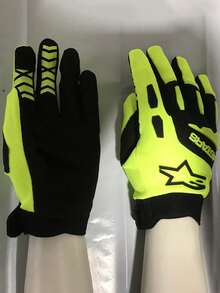 Alpinestars 摩托车手套 8 种颜色可选 触屏山地自行车 MX ATV MTB BMX 手套 全指越野摩托车赛车防护手套 男女通用 自行车骑行户外运动手套 - 彩色 - 查看 9