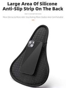 WEST BIKING Bicycle Seat Cover Thickened Memory Foam Comfortable Mountain Bike Seat Cushion Cycling Accessory. - Black - View 11