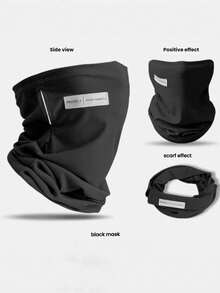 Unisex Sun Protection Face Mask, Suitable For Riding Electric Vehicles, Going Out, Beach, Face & Neck Coverage, Spring/Summer - Multicolor - View 4