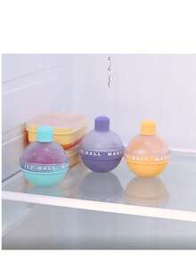 3/1 Pc Affordable Transparent Spherical Ice Tray Mold Soft Silicone Extra Large Slow-Melting Ice Balls Lock Freshness & Taste Home Bartending/Bar Commercial/Party Camping/Beverage Making Whiskey Cocktail Dedicated Ice Making Tool Perfect Practical Gift For Father's Day - Multicolor 1 - View 10