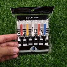 5 piezas Accesorios de golf Caiton, camiseta magnético de bola de golf, camiseta anti-vuelo, Soporte de bola con forma de corona - Multicolor - Ver 6