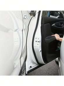1 miếng bảo vệ mép cửa xe hơi dài 5m, dải trang trí chống trầy xước mép cửa xe hơi, viền bảo vệ chống va chạm mạ điện bằng kim loại cho cửa xe hơi, cách âm và bảo vệ mép cửa xe hơi. - A - Xem 2