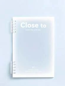 1pc A5 Blush Soft Cover Loose Leaf Notebook, Minimalist High-Quality Gradient Color Lined Notebook, Suitable For Students To Take Notes In Class, 60 Sheets, Essential For Back To School, Ideal For Office, Meetings And Personal Use - Multicolor - View 12