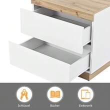 Nightstands - White+Oak - View 7