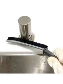 6/5/2件装硬毛缝隙清洁刷 - 细缝隙刷、小型清洁刷、瓷砖缝隙刷、厨房刷、清洁工具，适用于厕所、浴室、家庭、浴缸、水槽、窗户等。 - 黑色 - 查看 3