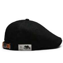 1pc Street Fashion Reversible Duck Bill Beret Cap, Versatile Hip Hop Visor Hat For Men, Suitable For Summer & Autumn,Beach,Holiday,Festival,Travel - A - View 16