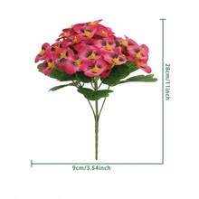 1/3 Bông Hoa Pansy Nhân Tạo Chống Tia UV, Cây Giả Dùng Để Trang Trí Chậu Cây Ngoài Trời, Cửa Trước, Hiên Nhà, Sân Vườn, Cửa Sổ, Nhà Cửa - Nhiều màu - Xem 19