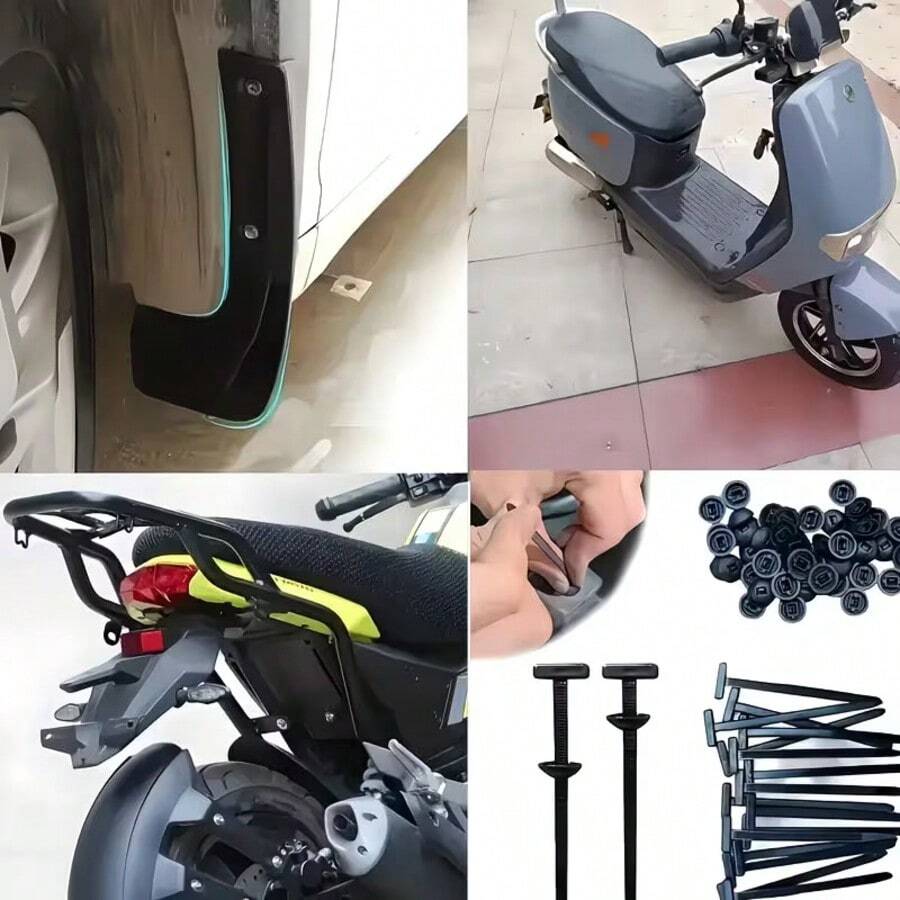 Dây buộc tự khóa đa năng bằng nylon, khóa nhựa bền chắc, thích hợp để cố định nhiều bộ phận khác nhau của xe cộ, quản lý dây cáp và sử dụng trong gia đình.