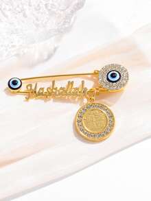 1 chiếc quà tặng trang sức thời trang và sáng tạo dành cho nam và nữ, với các vật phẩm thể hiện tín ngưỡng tôn giáo, kinh thánh, trâm cài, phụ kiện, bùa hộ mệnh. - Thời trang - Xem 4