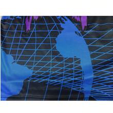 MEAN MACHINE Áo thun bóng rổ nam màu tím phong cách hip hop 999#, in số, kiểu dáng retro đường phố, thích hợp cho các bữa tiệc. - Màu tím - Xem 6