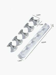 Bộ dụng cụ thực hành vẽ móng nghệ thuật - Giá đỡ sơn móng tay từ tính tái sử dụng, giá đỡ đầu móng acrylic cho người mới bắt đầu, dụng cụ trưng bày móng dùng tại nhà và tiệm làm móng. - Nhiều màu - Xem 5