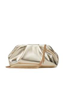 优雅褶皱云朵手拿包：适合派对、约会、鸡尾酒会、毕业典礼等场合——轻便时尚 - 彩色 - 查看 8